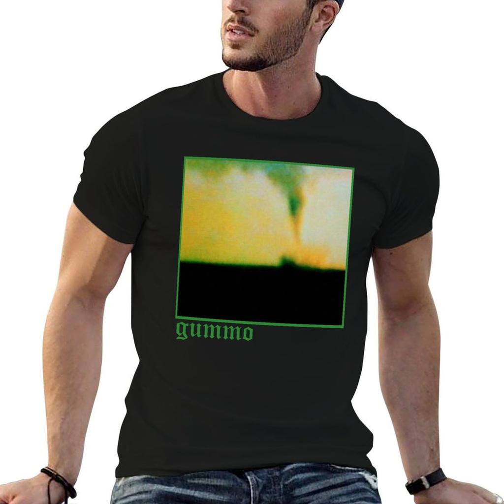 Gummo - Crying T-Shirt All Match Print Short Sleeve Top