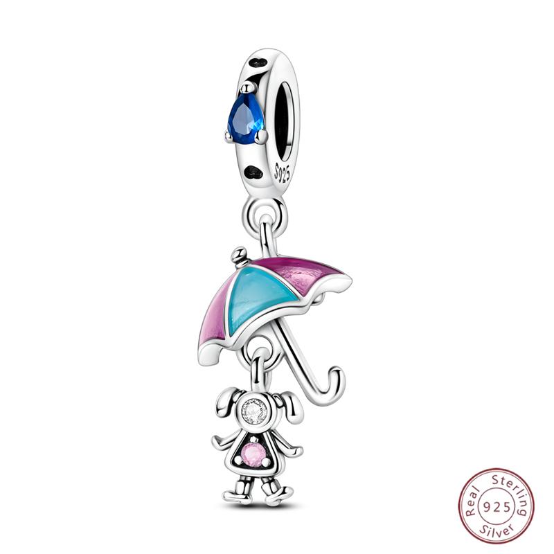 Copper Firefly Cute Cats And Dogs Beaded Pendant Suitable For Original Charms Bracelet Diy Exquisite Women Jewelry