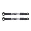 RC Car Aluminum Buckle Arc Chain Upgrade Part for 1/10 Slash 2WD/Stampede 2WD/Rustler 2WD/Bandit 2WD Adjustable Steering Rod