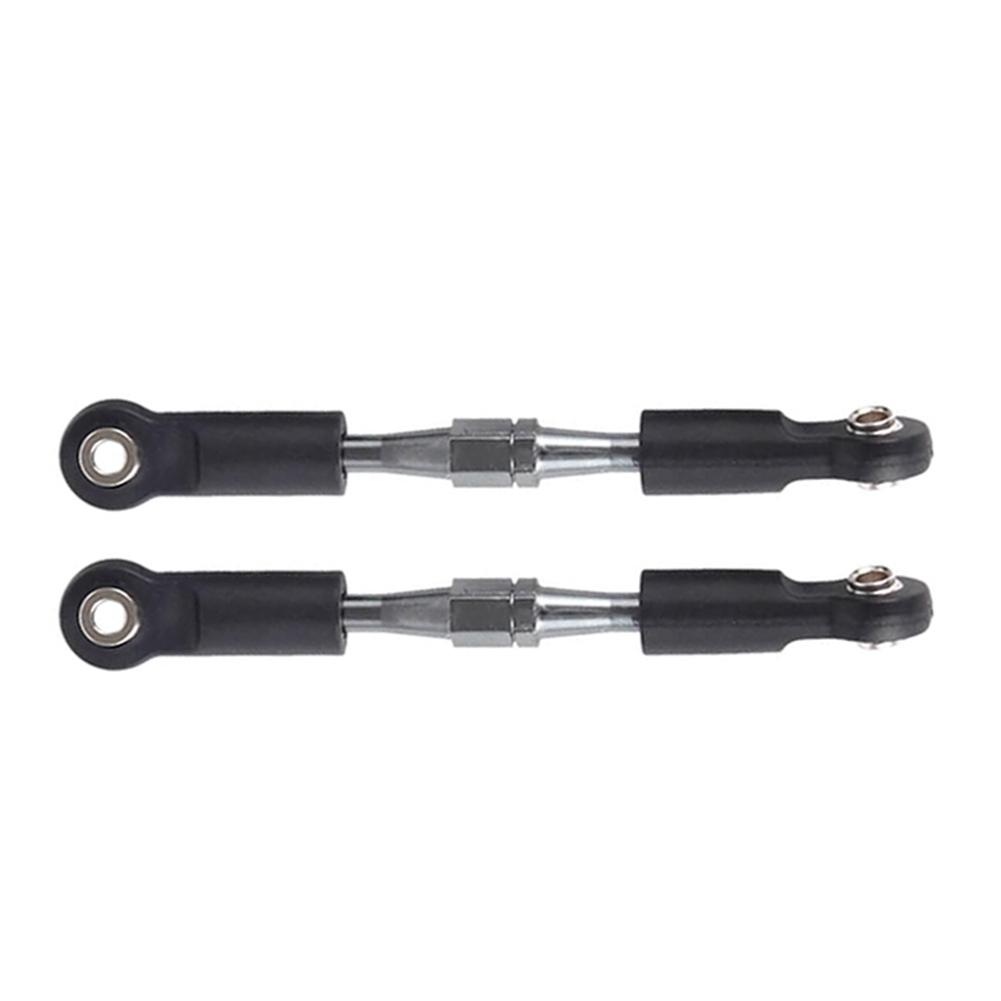 RC Car Aluminum Buckle Arc Chain Upgrade Part for 1/10 Slash 2WD/Stampede 2WD/Rustler 2WD/Bandit 2WD Adjustable Steering Rod