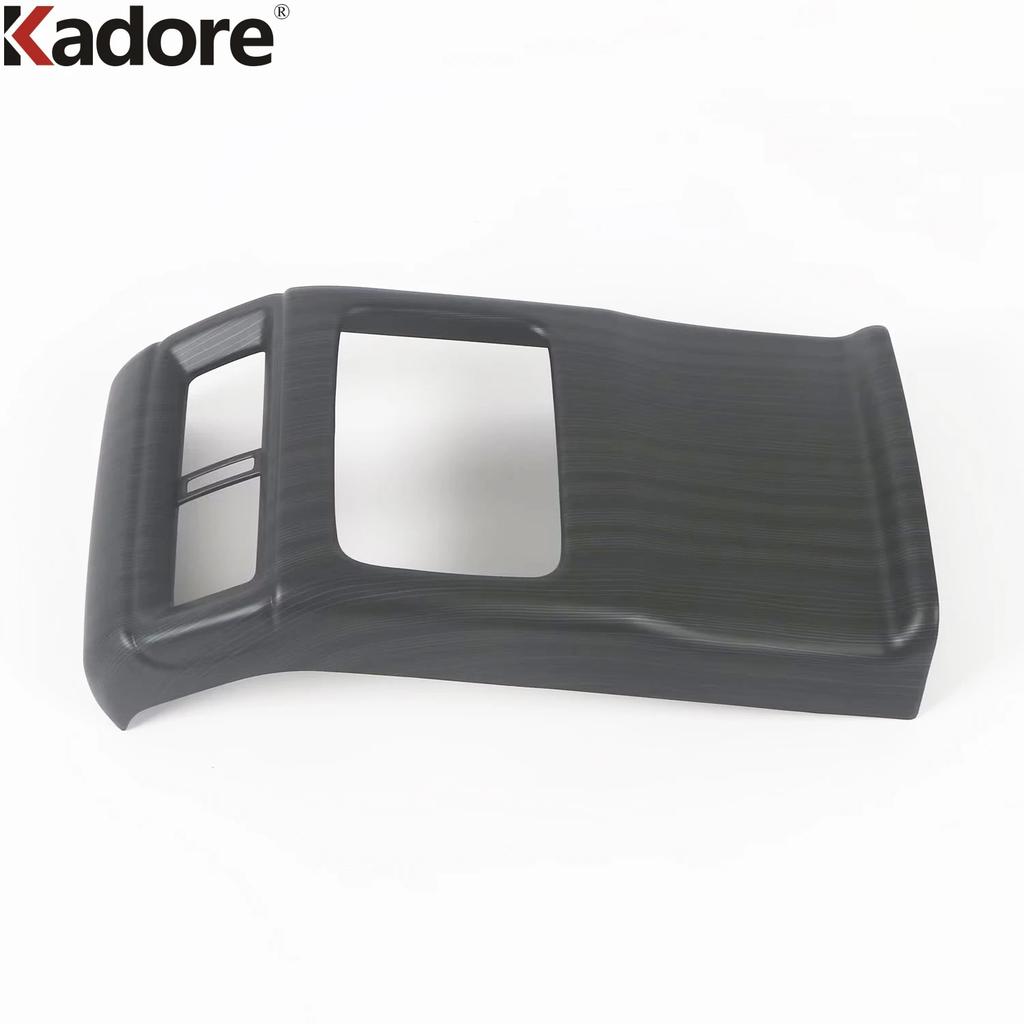 For Honda CRV CR-V  2024 Carbon Fiber Car Armrest Box Rear Air Condition Vent Outlet Cover Trim Interior Accessories