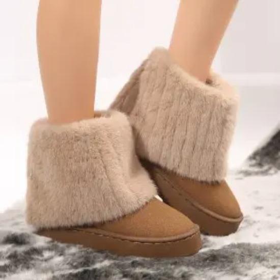 

Winter New Women s Warm Snow Boots Casual Thick Bottom Women s Fashion Versatile Sock Boots 44
