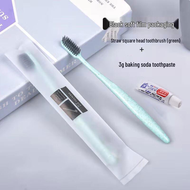 Ntoge Disposable Hotel Toothbrush & Toothpaste Set