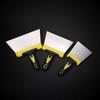Large & Small Putty Knife Set with Plastic Handles for Scraping and Spatula Use
