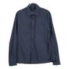 HERNO GI000420U Navy Nylon Shirt Jacket tops 48 blackUsed