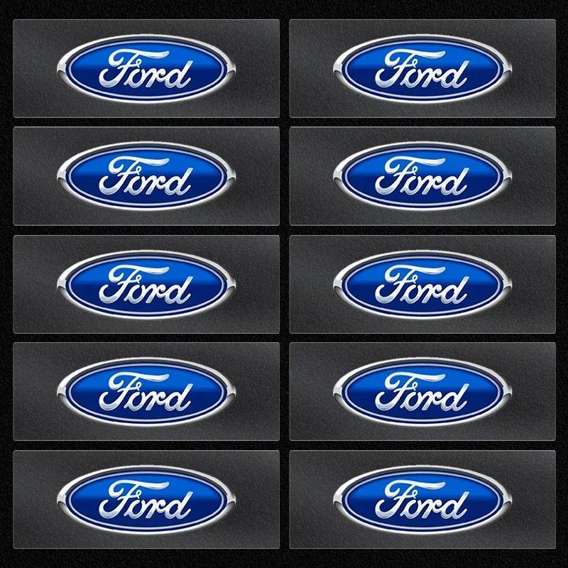 Car Sticker 2026 For Ford Car Logo Car Chair Sun Visor Universal Large Sticker Decoration For Ford Focus 2 MK2 3 4 ST Mondeo Fes