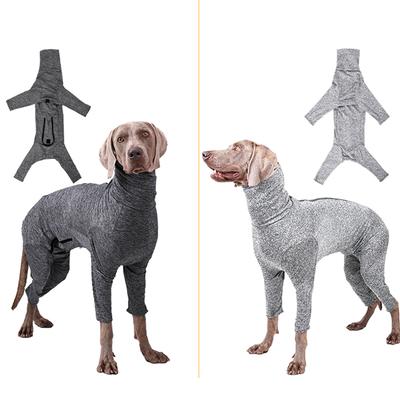 Comfortable Pet Clothing Shedding Prevent Dogs After Surgery Recovery Suit Anxiety Calming Bodysuit Puppy Indoor Shirt