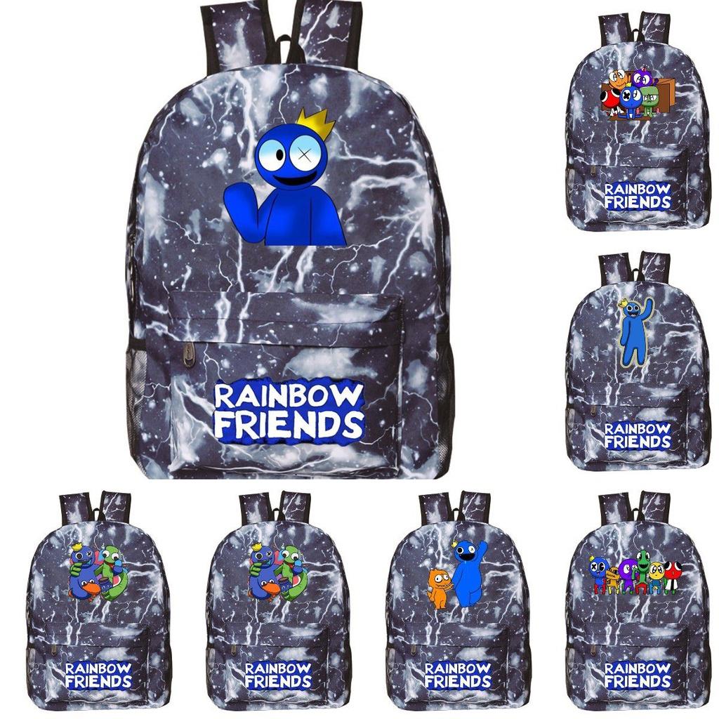 Roblox Rainbow Friends Large Capacity Student Backpack Bag Book