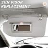 Left Side Car Interior Sun Visor Shade Sunshade For Nissan Altima 2013-2018 Gray