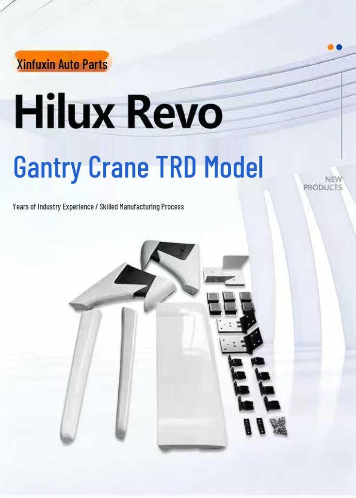 TRD Style Anti-Roll Cage for Hilux Revo/Rocco (2015-2025 Models)