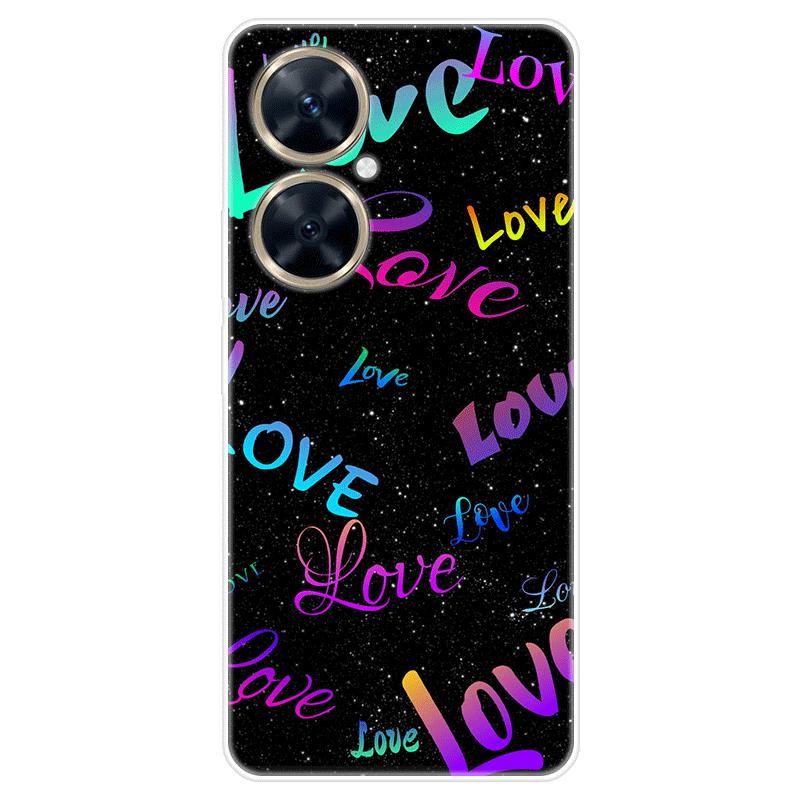 Für Huawei nova 11i nova11i Fall Weiche Silikon Zurück Abdeckung Cartoon Telefon Fall Diversifizierung