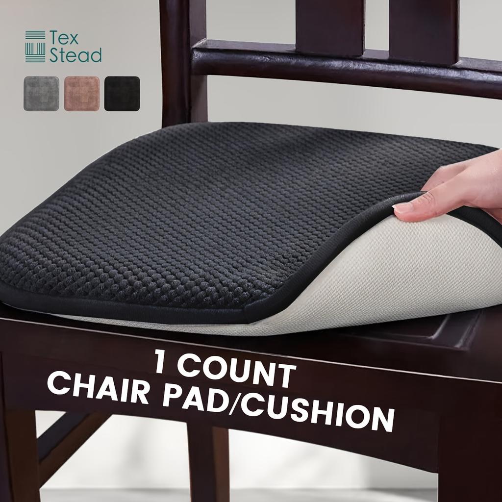 Foam Seat Cushions Kitchen Chairs Pads for Chairs Non Slip Office Seat Cushions Washable U Shaped Soft Thick Chair Cushions