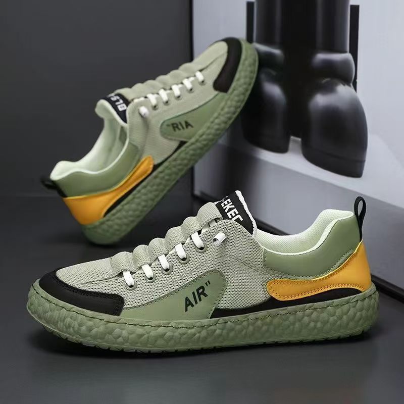 Summer new breathable Forrest Gump shoes comfortable breathable board shoes casual sports thick soles