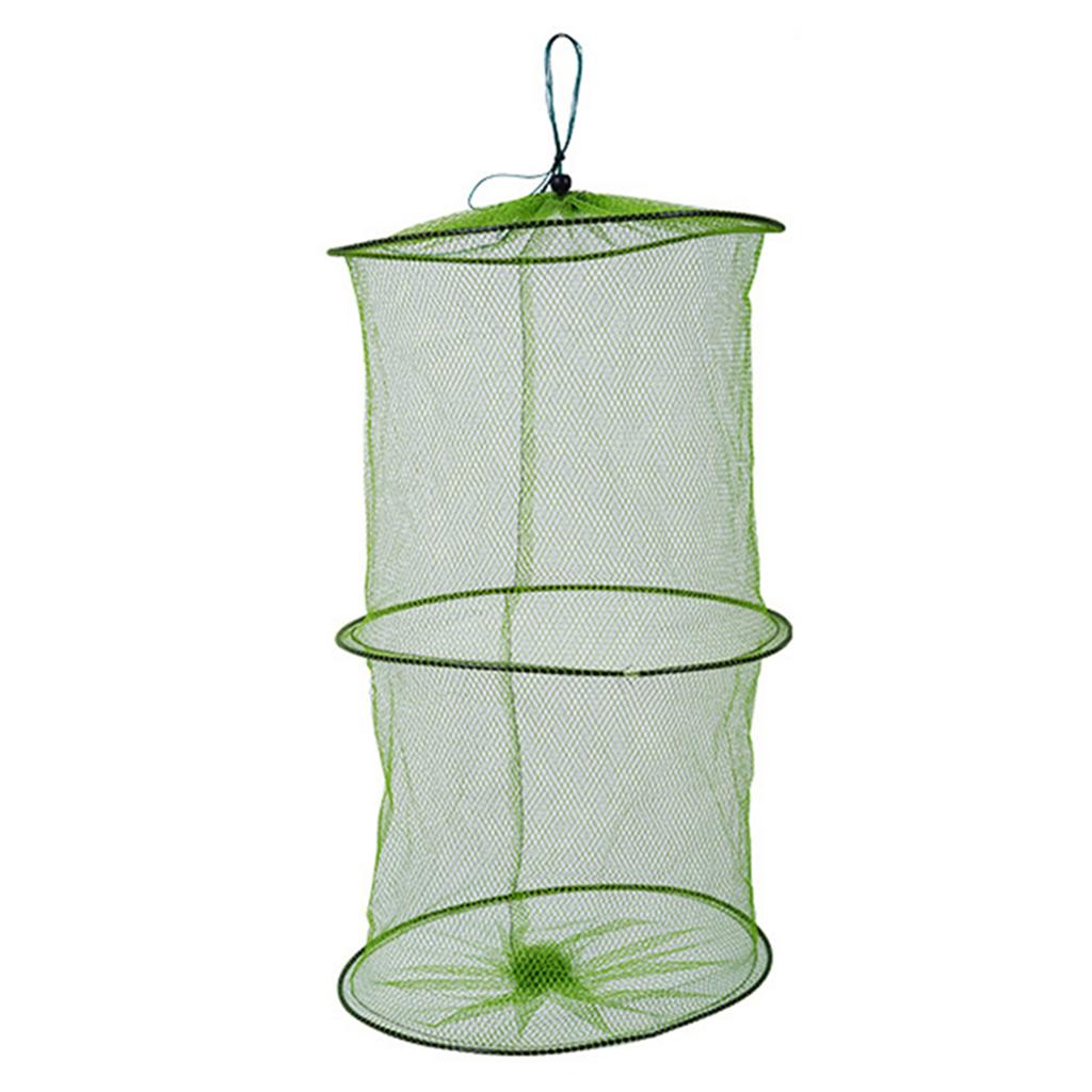 Foldable Fishing Net with Random Color Durable Long Lasting Portable Lightweight Easy to Store for Fishing random color