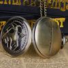 10 Stück/Los Großhandel Beliebte Vintage Taschenuhr Einfache Steampunk Quarz Textur Römische Ziffern Halskette Kette Geschenk für Männer Frauen