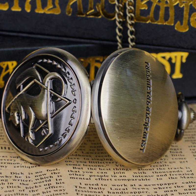 10 Stück/Los Großhandel Beliebte Vintage Taschenuhr Einfache Steampunk Quarz Textur Römische Ziffern Halskette Kette Geschenk für Männer Frauen