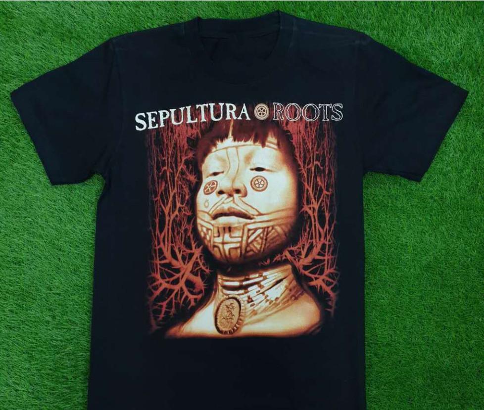 

Sepultura Roots Men All size Gift For Fan Short Sleeve Cotton FN509 Unisex T-Shirt XXL