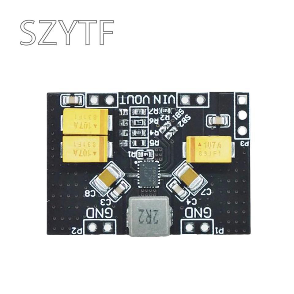 TPS63020 Power Module Automatic Voltage Boost 2.5V 3.3V 4.2V 5V Lithium Battery Low Ripple