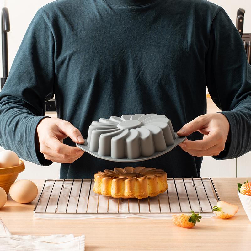 Silicone Sunflower Cake Mold for Baking and DIY Mousse
