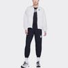 Nike Embroidered Logo Solid Color Zip Jacket Women Outerwear White DM6186-100