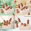 Wooden Magnetic Catch Mouse Kids Interactive Fishing Game Focus Training Educational Toy