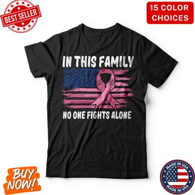 Fight Cancer Awareness T-Shirt Unisex Tee Support Hope Ribbon Graphic Shirt Unisex T-Shirt