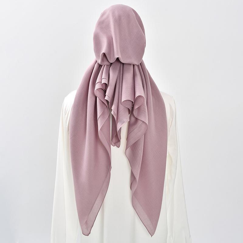 Premium Diamant Baumwolle Elastisches Stirnband Kappe Für Frau Muslimischer Hijab Hut Damenmode Sofortiger Schal Islamischer Turban 75*25cm