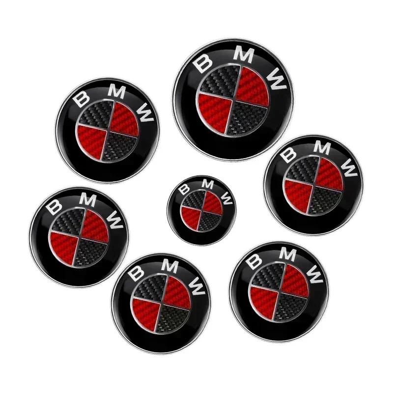 For BMW 5SF1117pcs 45mm 68mm 74mm 82mm Car Logo Front Hood Emblem rear boot badge for BMW E32 E43 E52 E53 E63 E64 E93 E94 E87 F10 F20 F30