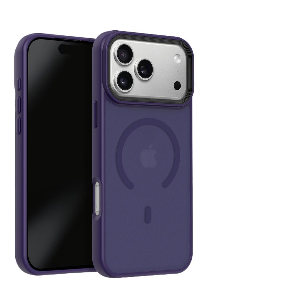 Magnetic Skin-Friendly Case for iPhone 16 Pro Max, Shockproof MagSafe Compatible Matte Protective Cover