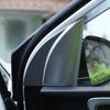 For Kia Sportage 4 QL 2016 2017 2018   ABS Chrome Front Door Window Triangle A Colum Cover Trims Inner Car Accessories