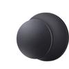 Round Door Knob European-Style Single Hole Stainless Steel Drawer Knob Self-Adhesive White Wardrobe Handle Cabinet
