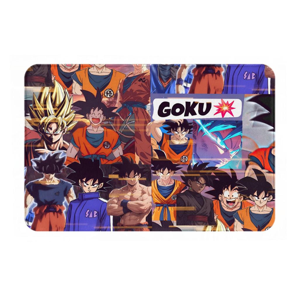 Goku Anime Dragon Ball Doormat Mat Anti-Slip  Kitchen Bathroom Toilet Rug Carpet 40*60cm