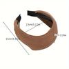 Sweet And Cool Elegant Knitted headband For Women Makeup Headband Wide Brim Headband Hair Accessories
