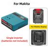220V 120W USB Power Bank for Makita for Milwaukee for DeWalt for Dayi 18V Li-ion Battery Portable Intelligent Inverter Converter