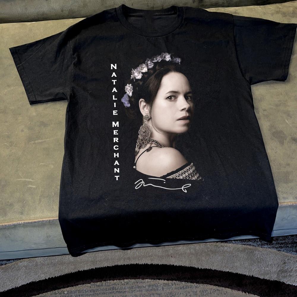 Unisex Natalie Merchant Signature T-Shirt All Size S To 5XL Unisex T-Shirt M