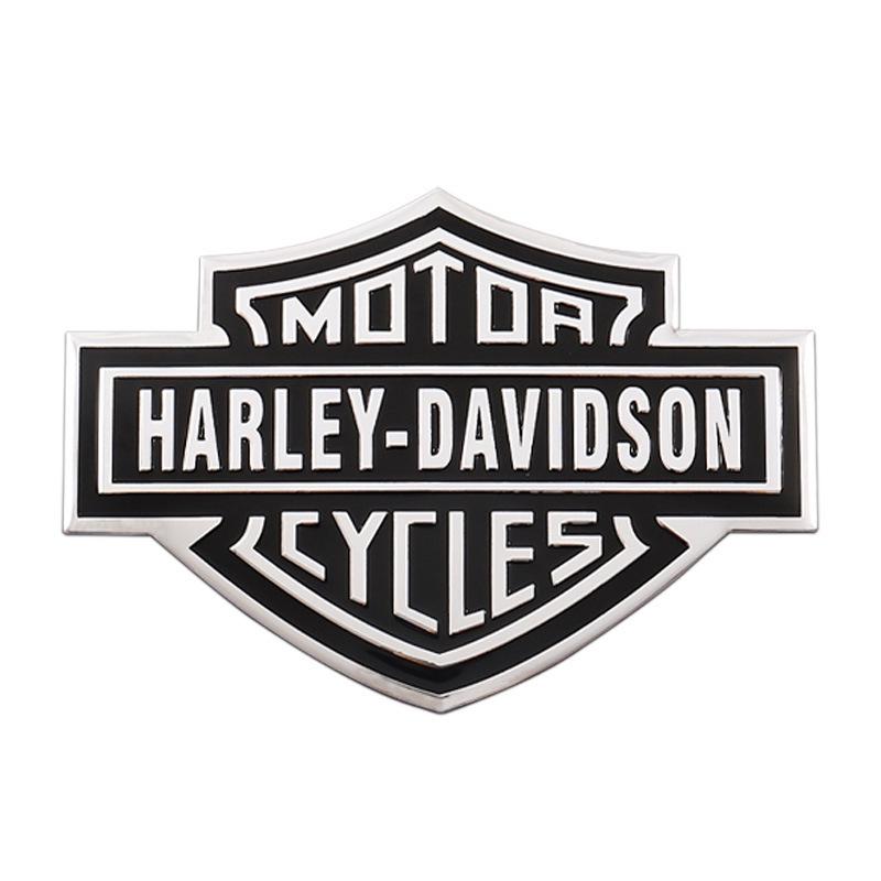 Skull Design Metal Emblems & Stickers for Harley-Davidson Bikes, Motorcycles & Cars: Aluminum Emblems & Stickers for Modifications.