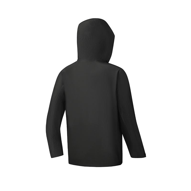 Fila Fitness Dark Pioneer Casual Outdoor Waterproof Breathable Windproof Loose Hooded Warm Multifunctional Detachable Jacket Men Jacket A11M541710F-BK