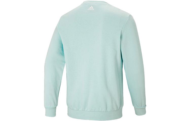 adidas Sweatshirts Men's Green Crew Neck Moderate Regular HG3625