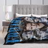 Edward Cullen Bootleg Vintage Twilight  Blanket Fleece Winter   Multifunction Super Warm Throw Blanket for Bedding Car Rug Piece