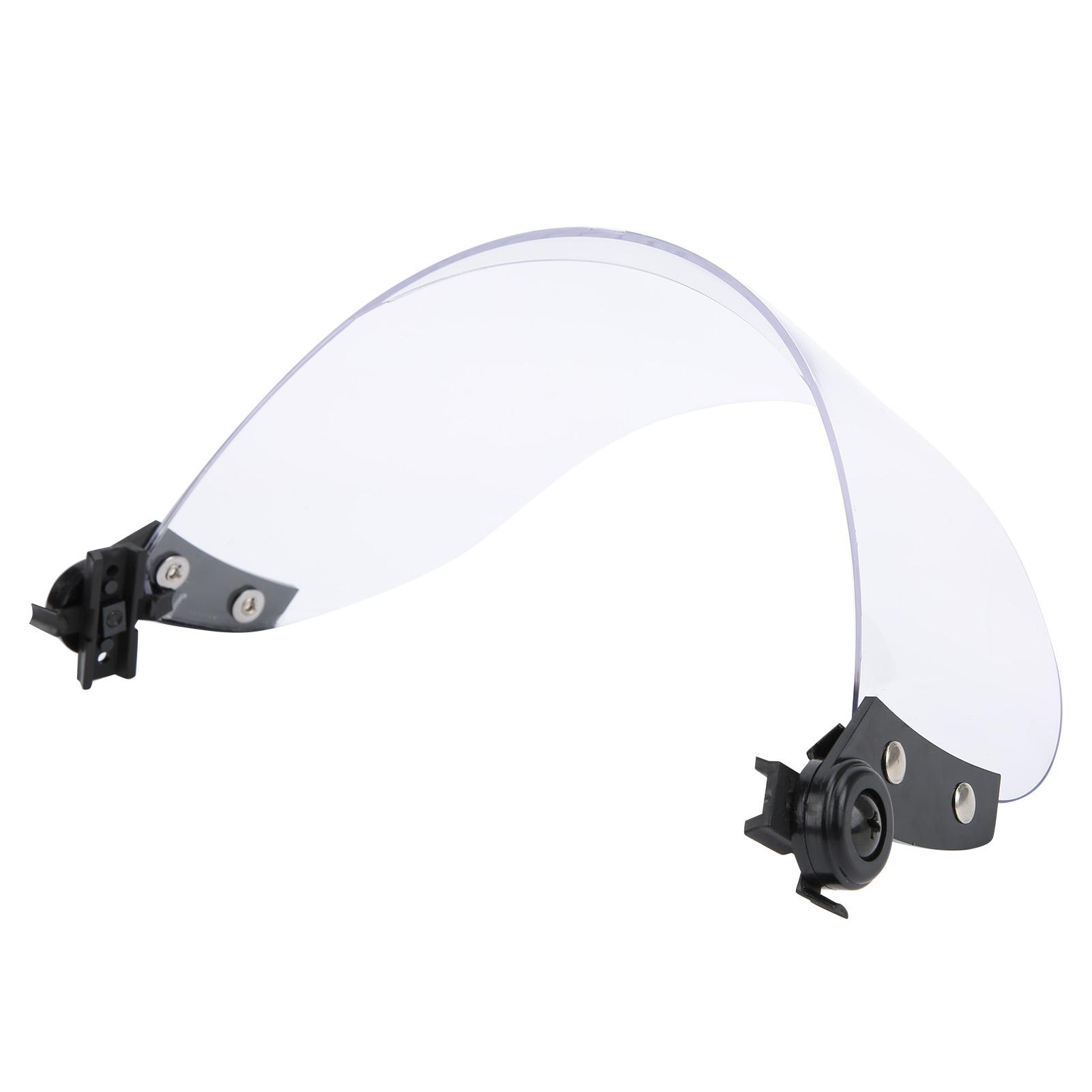 

ПК Прозрачный Анти-Роит Рельс Черная Рама Гибкий Щиток Защита Лица с Утолщенной Линзой