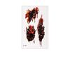 Eyeball Bloody Makeup Bruise Scab Scar Tattoo Sticker Body Art Scar Decals  Photo Props