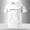 Men's Set T-shirt and Sweatpants Paris Print Summer Short Sleeve Tracksuit Male Home Outdoor Comfort Casual Tees