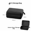 Durable Car Vacuum Cleaner Case Portable EVA Storage Box Travel Zipper Bag  For Auto Vacuum Pump