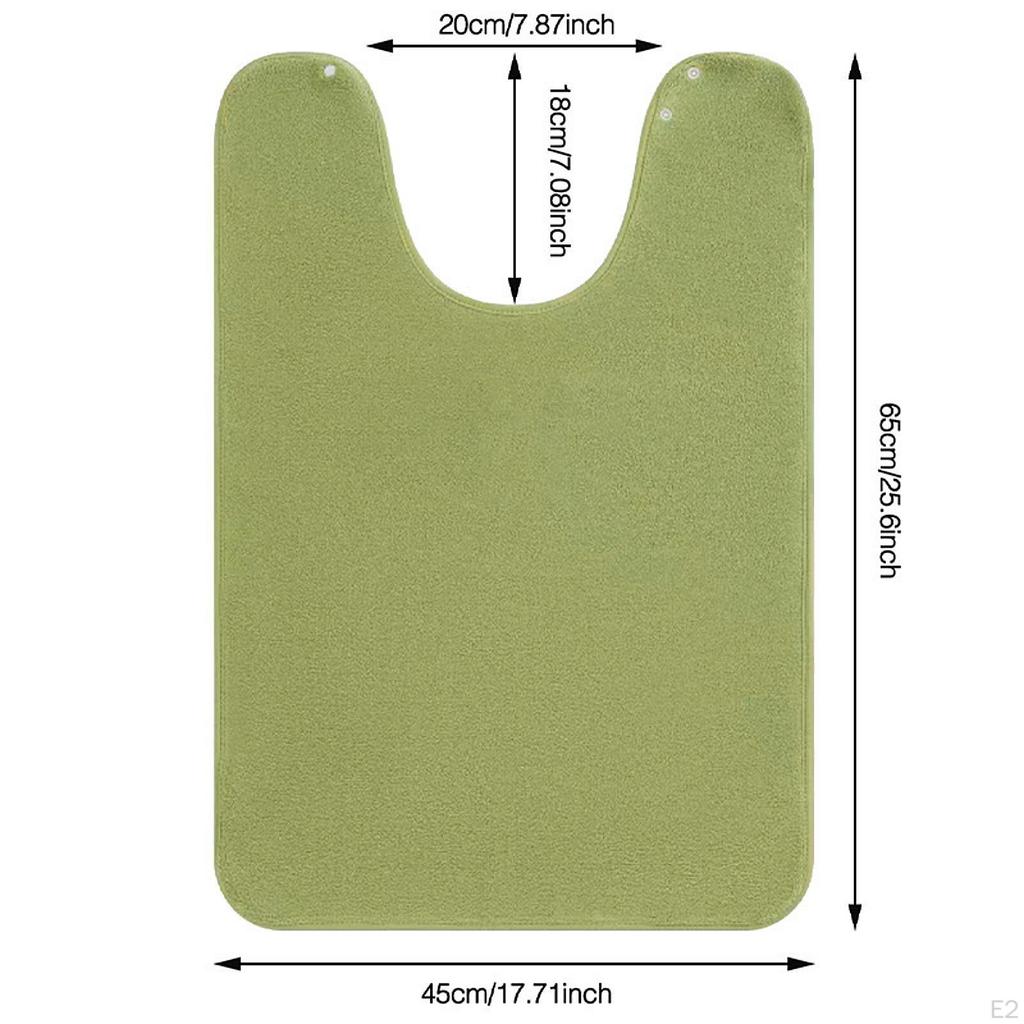 Chránič oblečení pro dospělé s bryndáky, lehký, pevný, nastavitelný, ručník, pratelný, opakovaně použitelný, vodotěsný