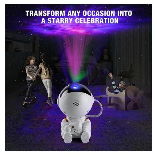 Galaxy Star Astronaut Projector Light Starry Sky Porjectors Lamp Nebula LED Night Light Gift Decoration Bedroom Room