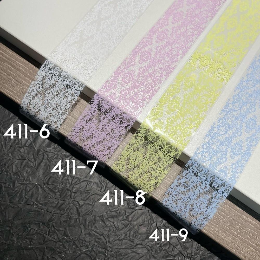 Lace Design Nail Foils Tulip Pattern Nail Decals Professional Nail Stickers  Nail Decoration