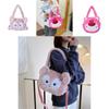 Frozen Plush Shoulder Bag With Expandable Design For Kids Daily Use** Characters Included)