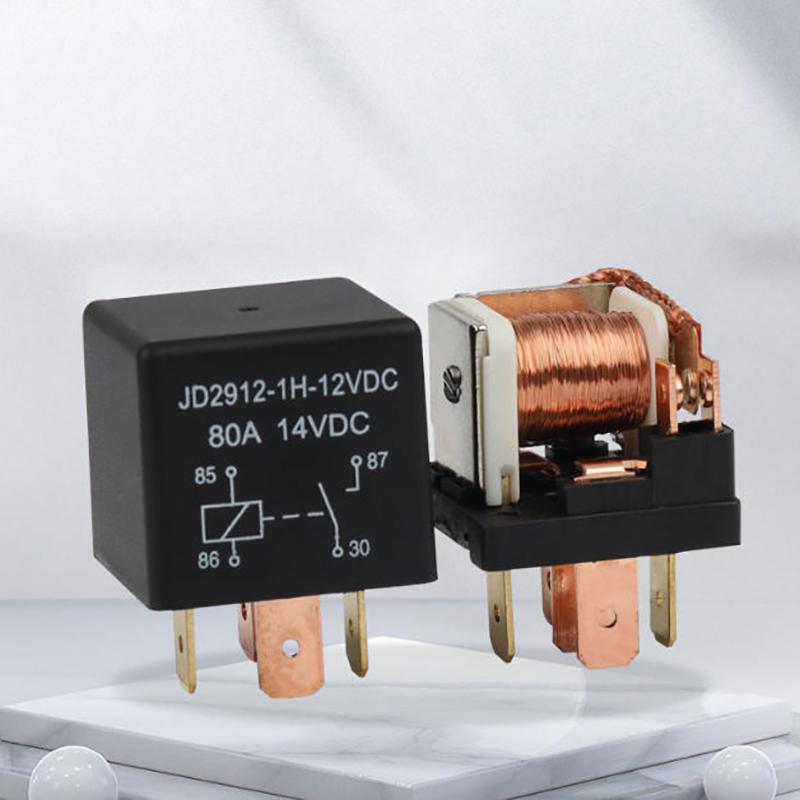 Automotive Relay 80A 12v 4 Pin Larger Current Car Relay With Mounting Hole Relays 5