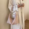 High Quality Soft PU Half Moon Shoulder Crossbody Bag Women Large Capacity Lazy Style Fashion Simple Commute Tote Handbag