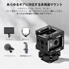 Mechrig Triple Cold Shoe Mount with Screw Aluminum Camera Hot Shoe Extension Cold Shoe Mount for LED Video Light Monitor Microphone Camera Cage